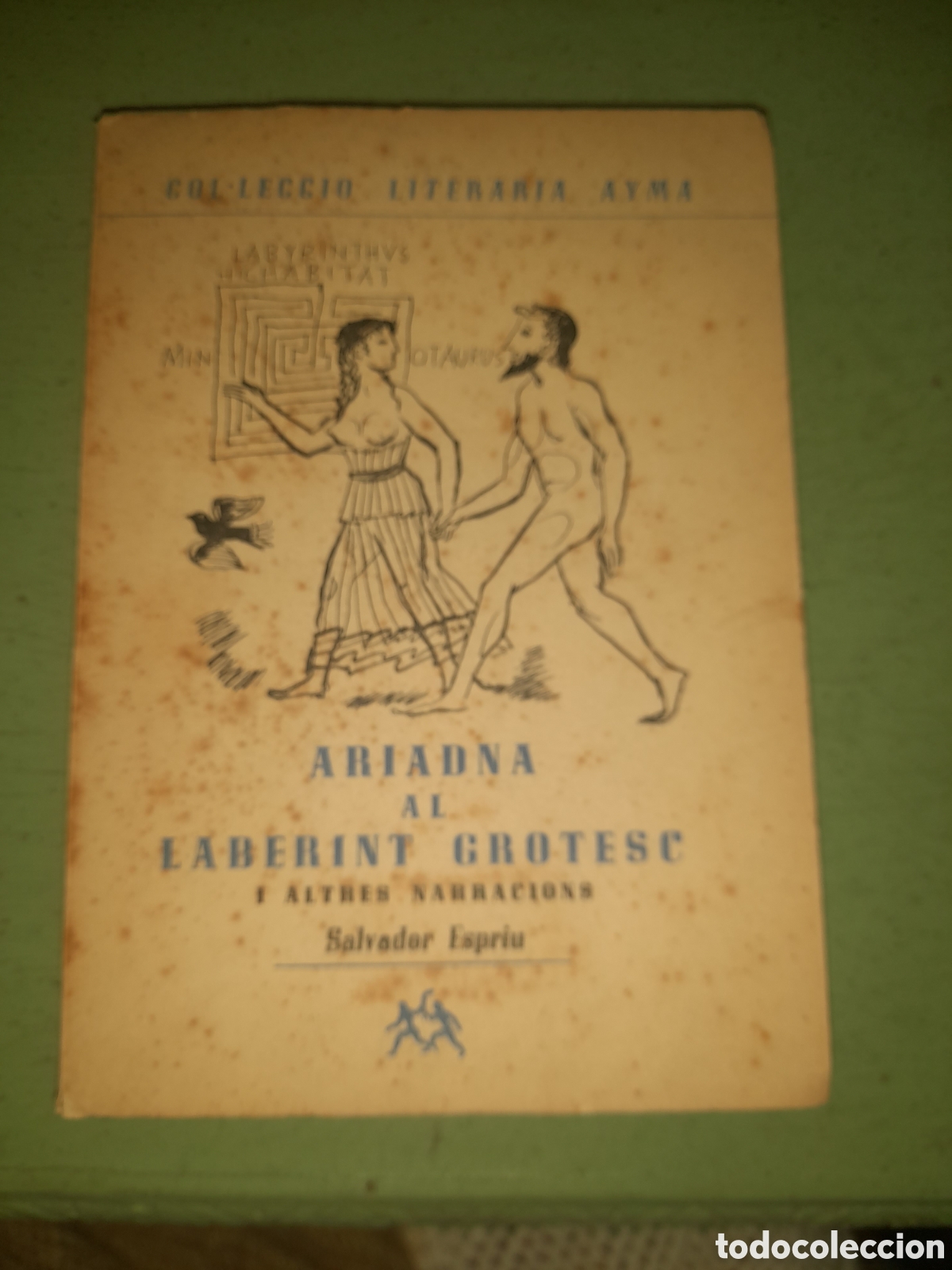 Libros antiguos: Libro con se&ntilde;ales del paso del tiempo - Foto 1