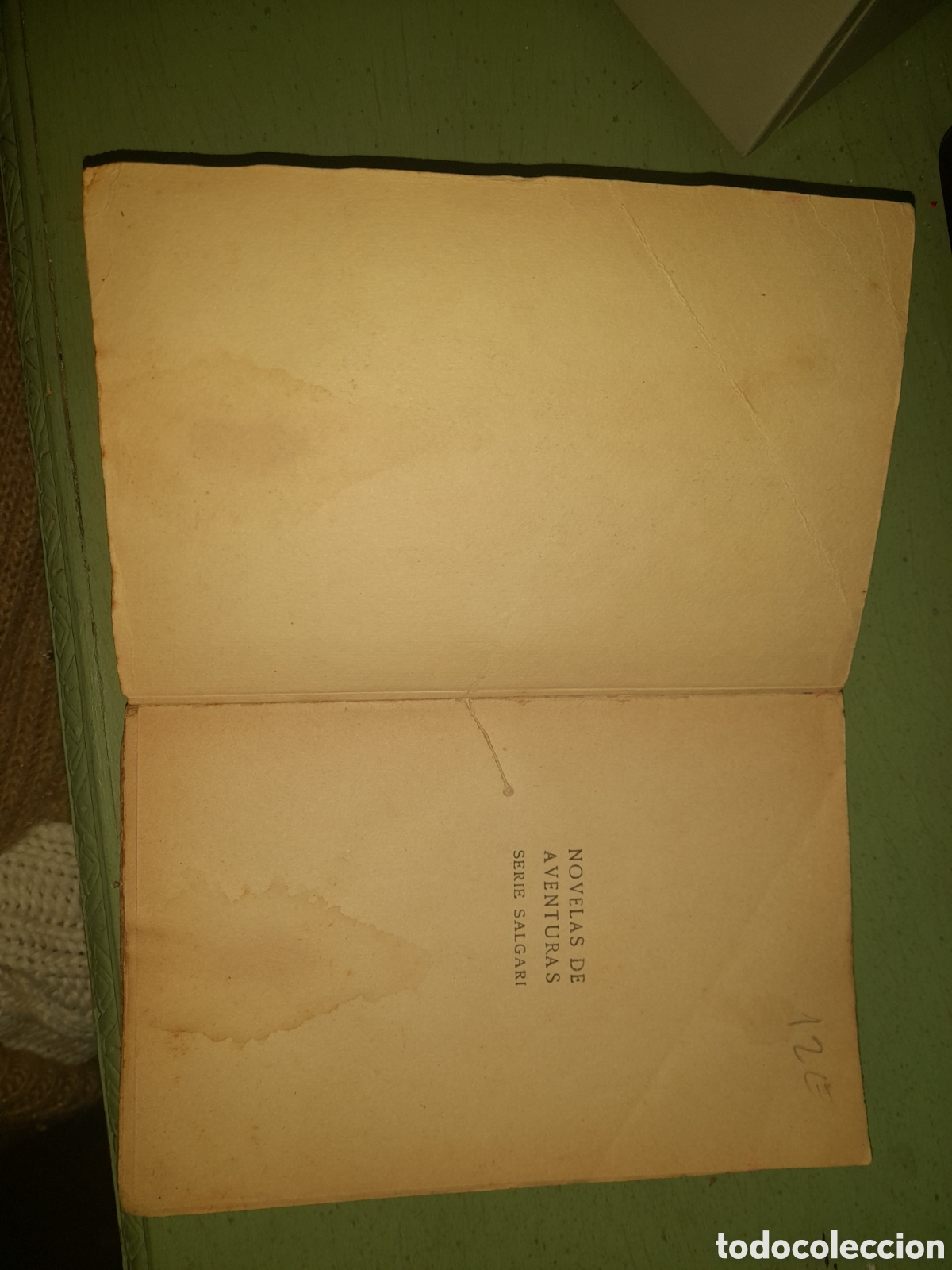 Libros antiguos: Sandokan libro con se&ntilde;ales del paso del tiempo - Foto 5