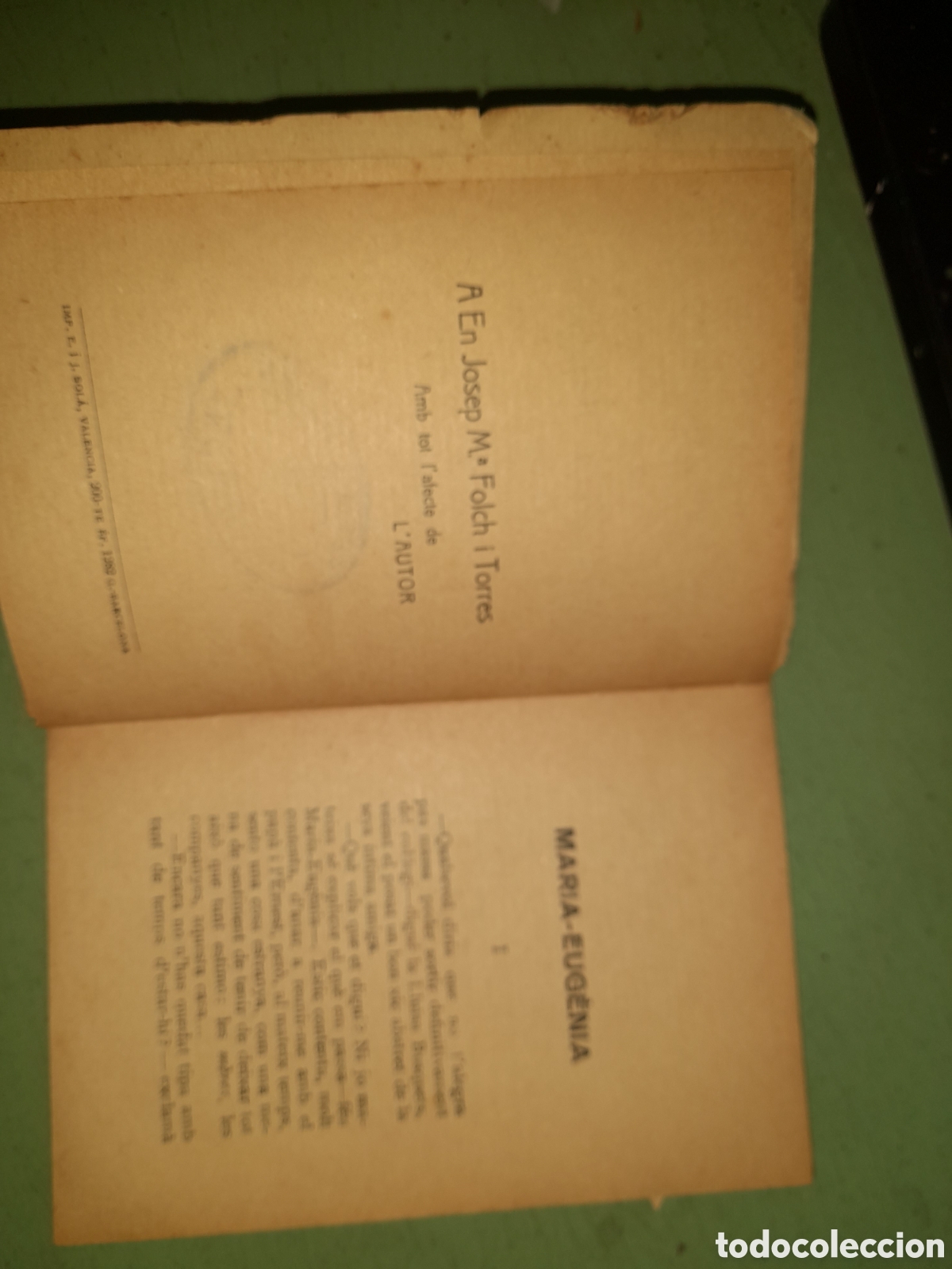 Libros antiguos: Maria Eug&egrave;nia colecci&oacute;n M&oacute;n Tresor - Foto 3