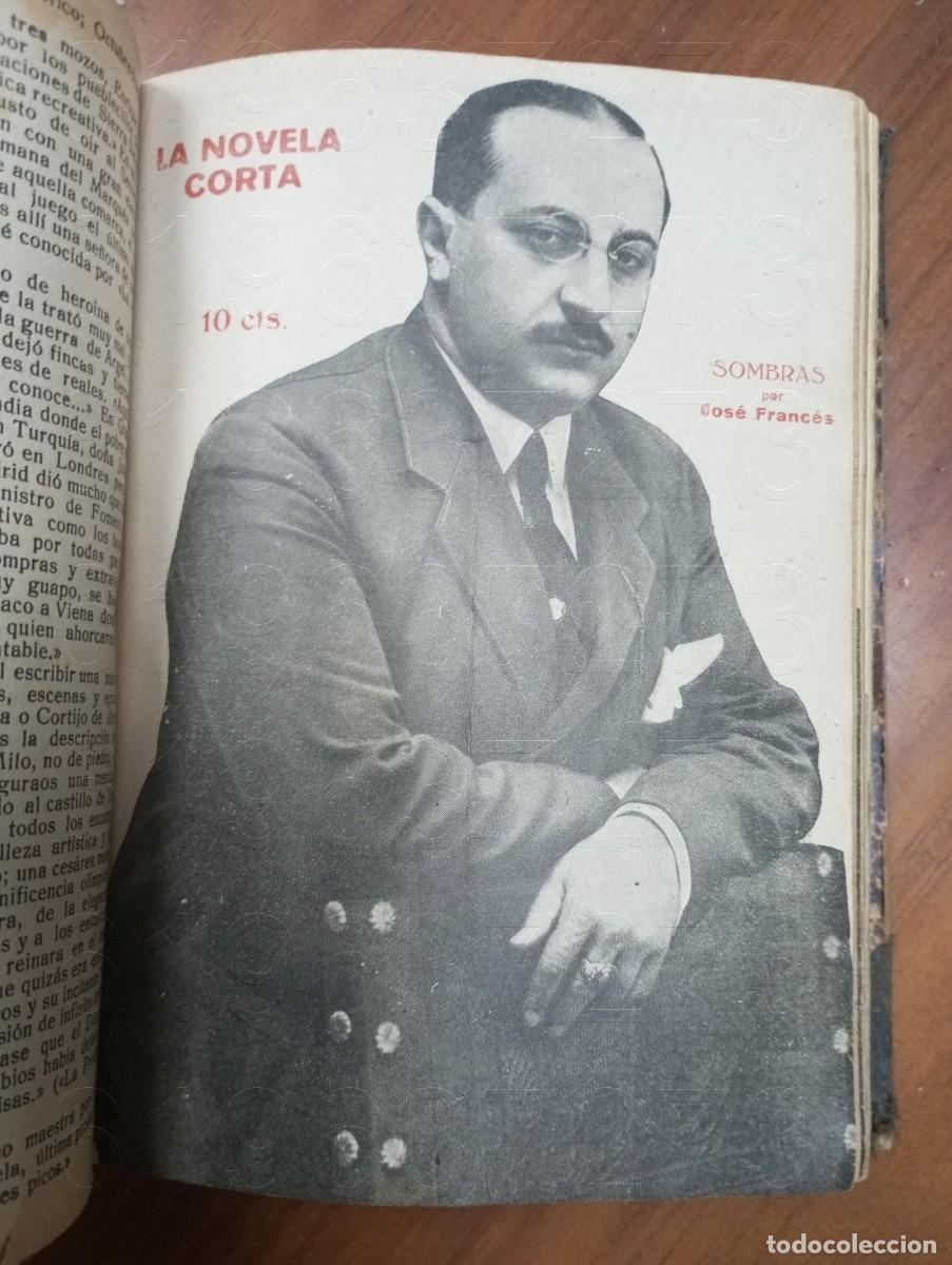Libros antiguos: 1920 LA NOVELA CORTA 2&ordm; SEMESTRE COMPLETO U53 - Foto 6