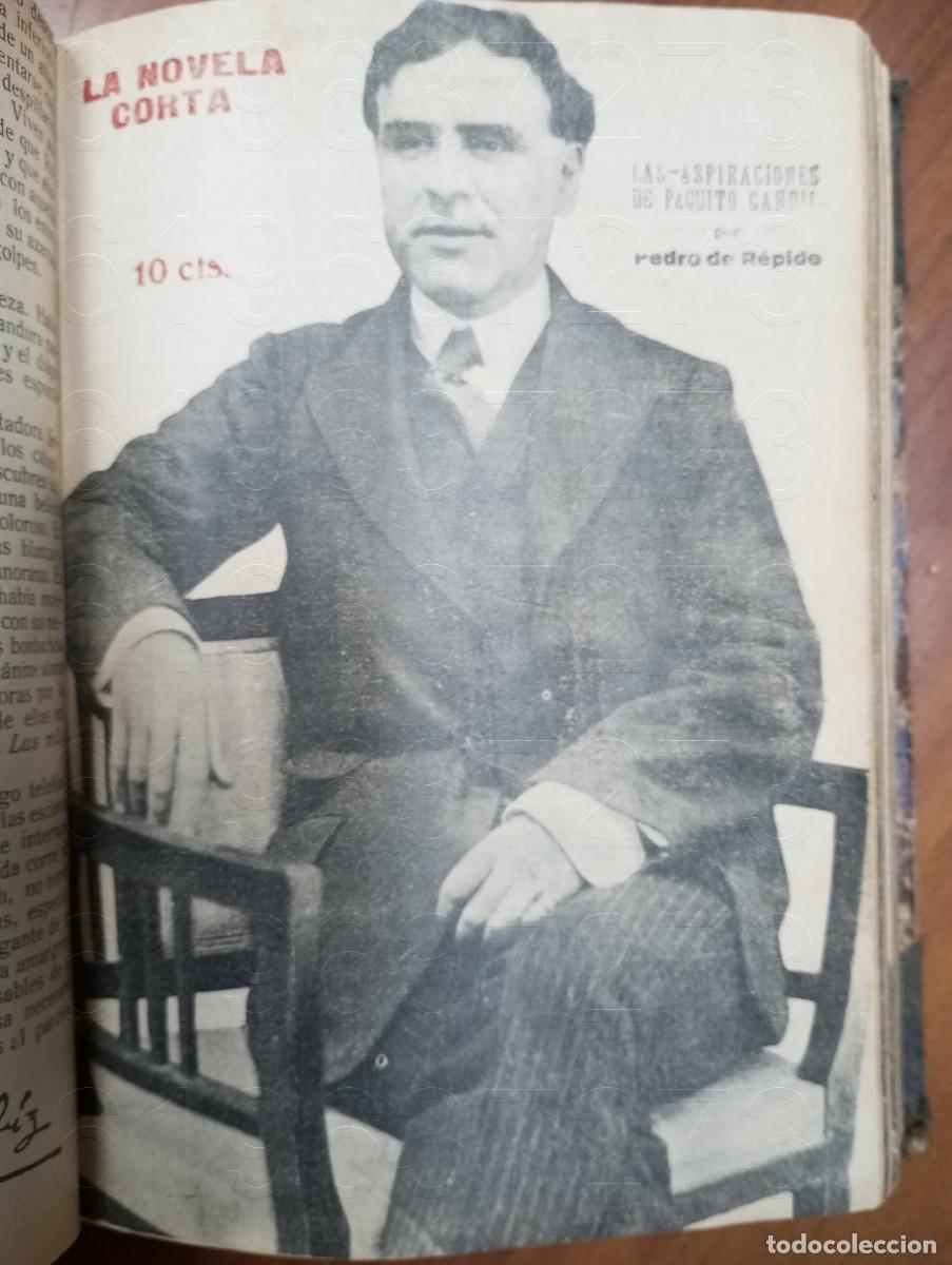 Libros antiguos: 1920 LA NOVELA CORTA 2&ordm; SEMESTRE COMPLETO U53 - Foto 8