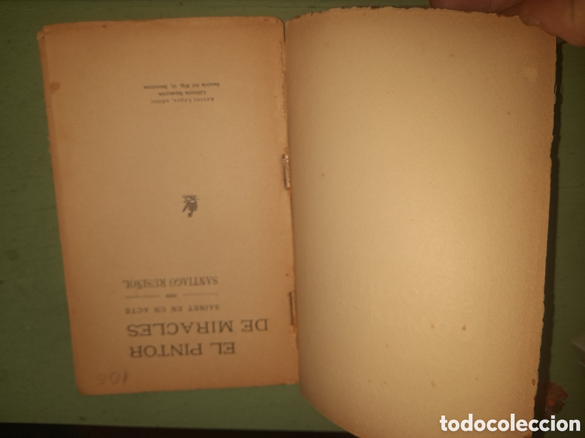Libros antiguos: El pintor de Miracles 1912 - Foto 5