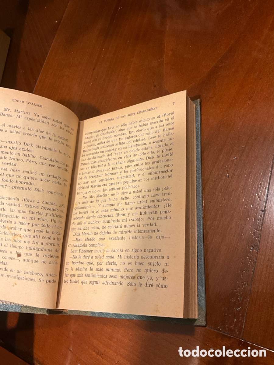 Libros antiguos: La puerta de las siete cerraduras - Foto 4