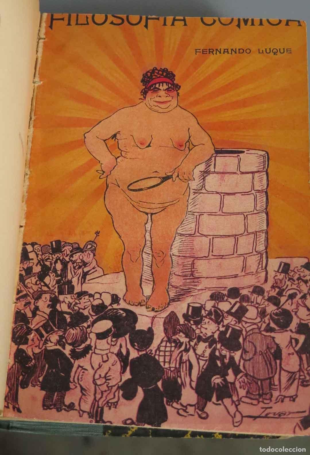 Libros antiguos: LA NARIZ DE CLEOPATRA. FILOSOFIA COMICA. LUQUE - Foto 2