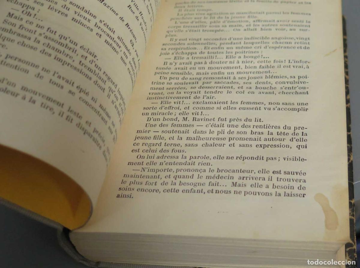 Libros antiguos: La clique dor&eacute;e. 1886 GABORIAU - Foto 2