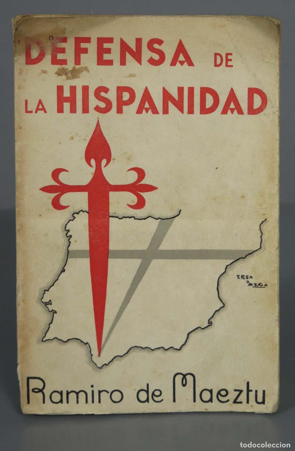 Libros antiguos: DEFENSA DE LA HISPANIDAD MAEZTU 1935 - Foto 1