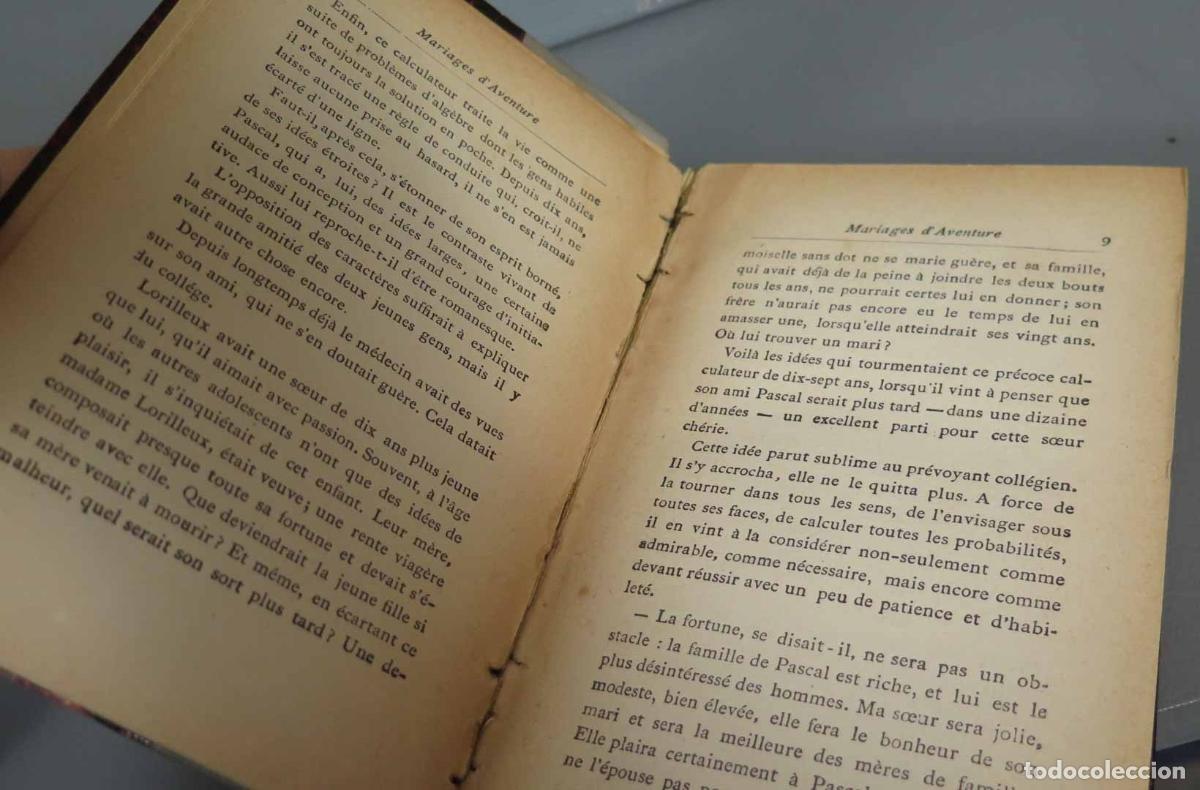 Libros antiguos: Mariages d&acute;aventure GABORIAU 1879 - Foto 2