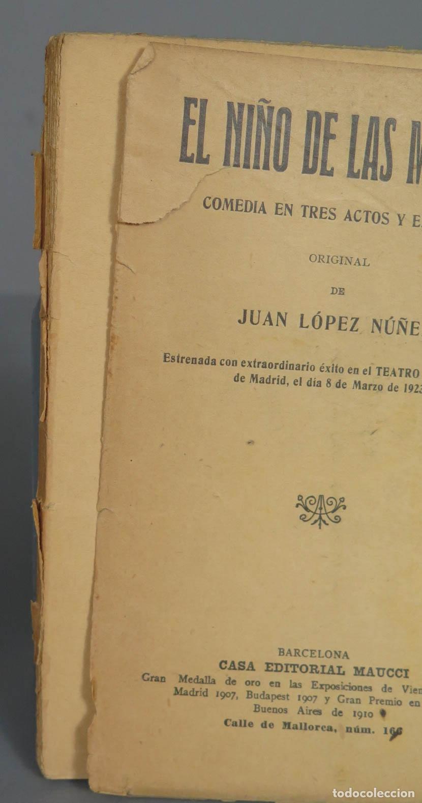 Libros antiguos: EL NI&Ntilde;O DE LAS MONJAS L&Oacute;PEZ N&Uacute;&Ntilde;EZ - Foto 2