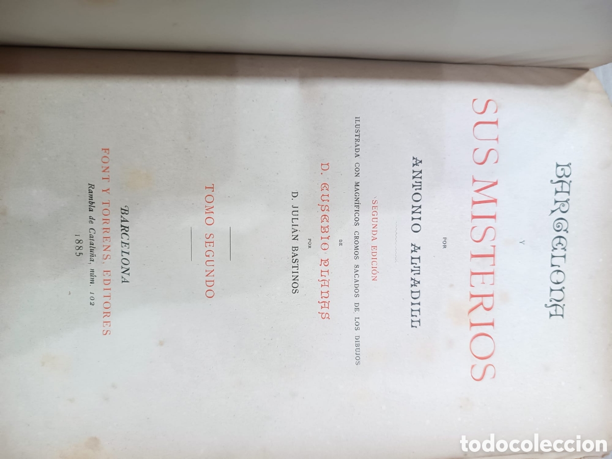 Libros antiguos: Barcelona y sus Misterios, Altadill - Foto 11