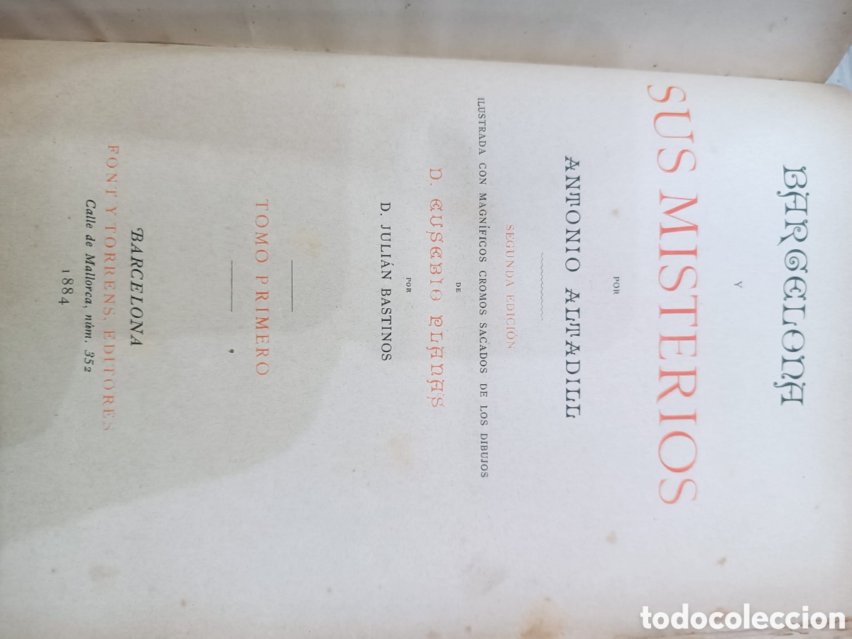 Libros antiguos: Barcelona y sus Misterios, Altadill - Foto 23