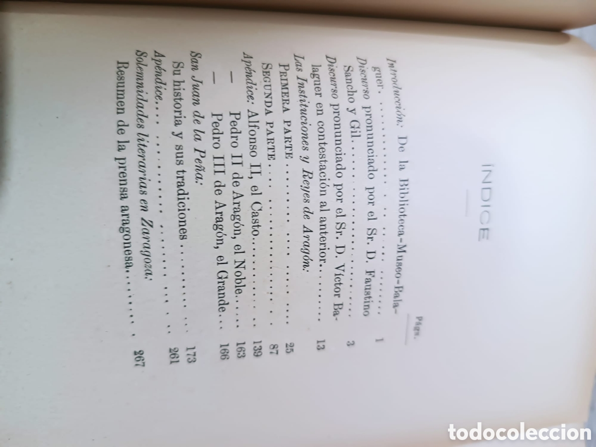 Libros antiguos: Instituciones y Reyes de Aragon - Foto 5