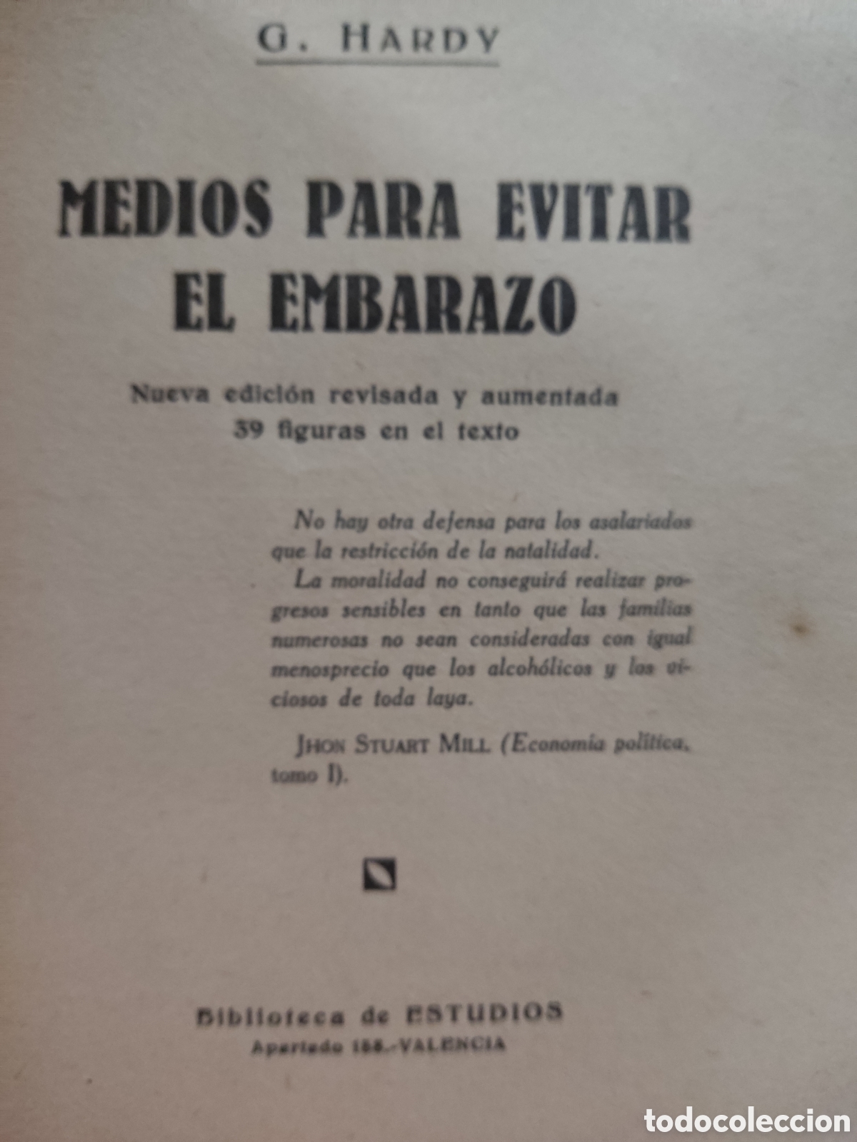Libros antiguos: Medios para evitar el embarazo a&ntilde;o 1932 - Foto 7