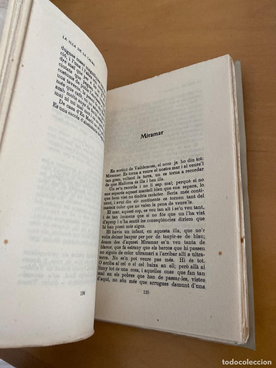 Libros antiguos: LA ILLA DE LA CALMA . SANTIAGO RUSI&Ntilde;OL - Foto 4