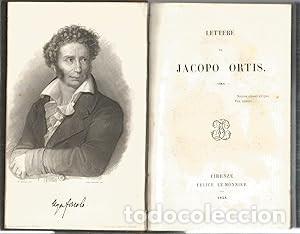 Libros antiguos: Lettere - ORTIX, JACOPO - Foto 1
