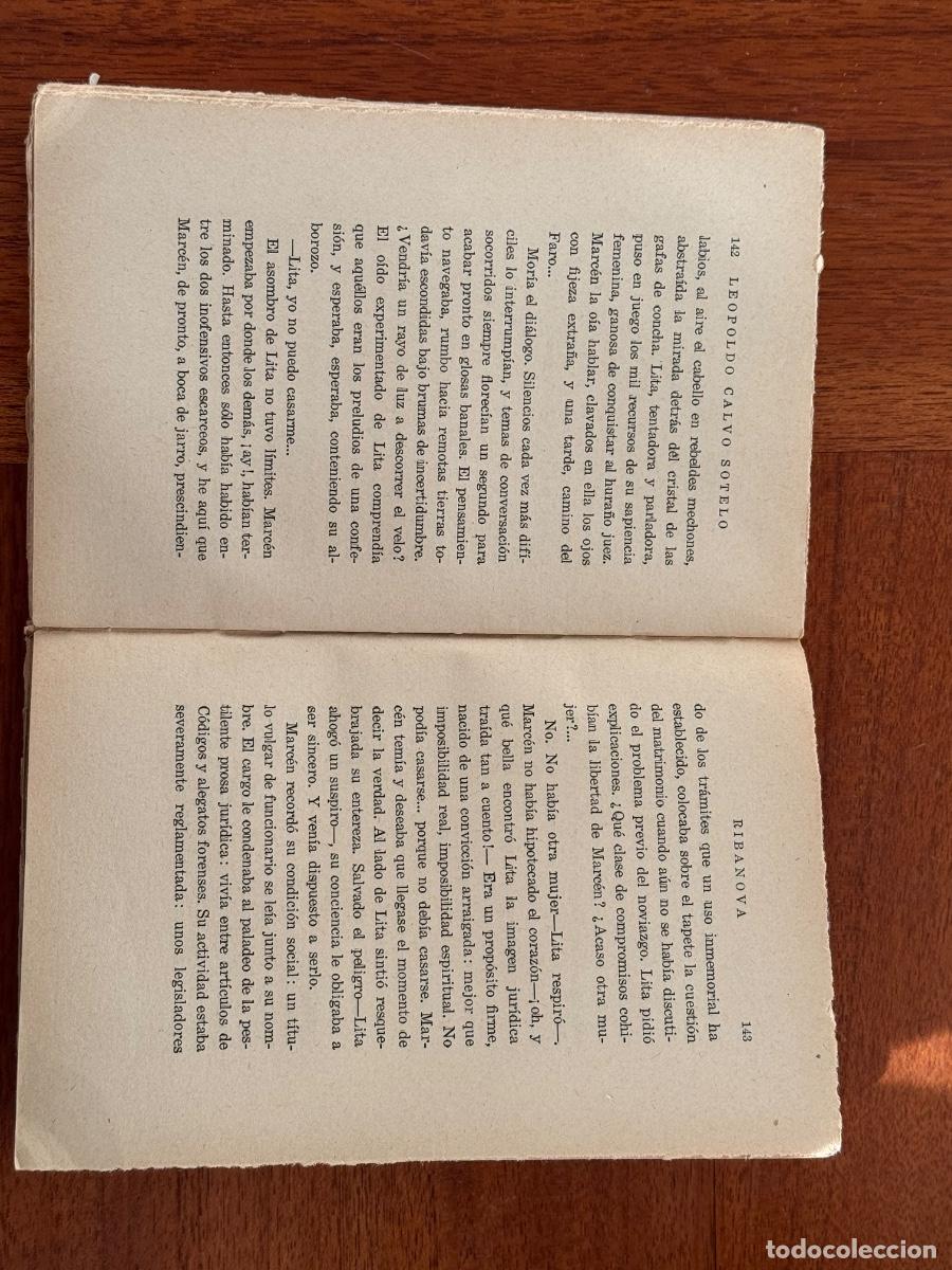 Libros antiguos: Calvo Sotelo. Ribanova. Madrid, 1928, 1&ordf; edici&oacute;n - Foto 4