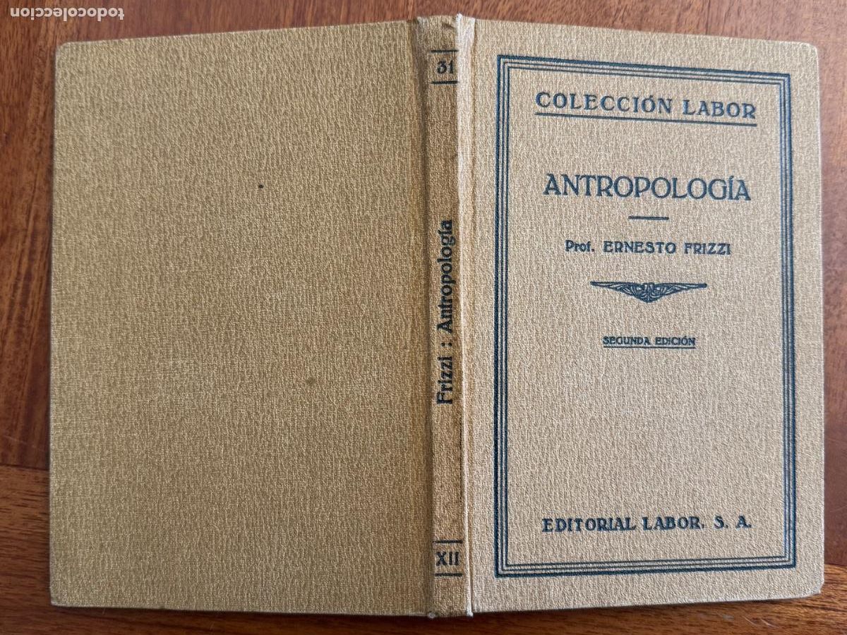 Libros antiguos: Colecci&oacute;n Labor Ernesto Pruzzi. Antropolog&iacute;a. - Foto 4