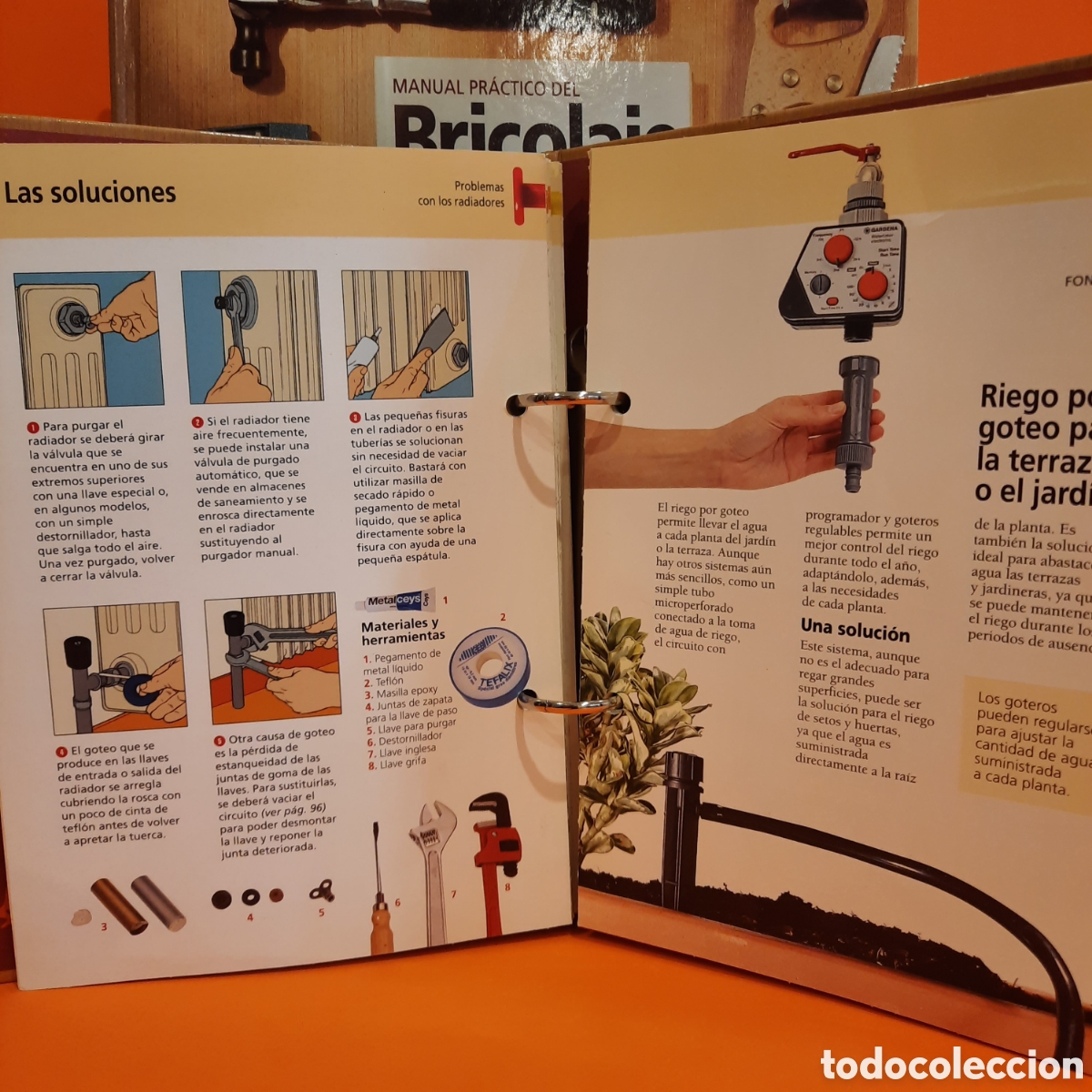 Libros antiguos: MANUAL PRACTICO DE BRICOLAGE + ARCHIVADOR - Foto 3