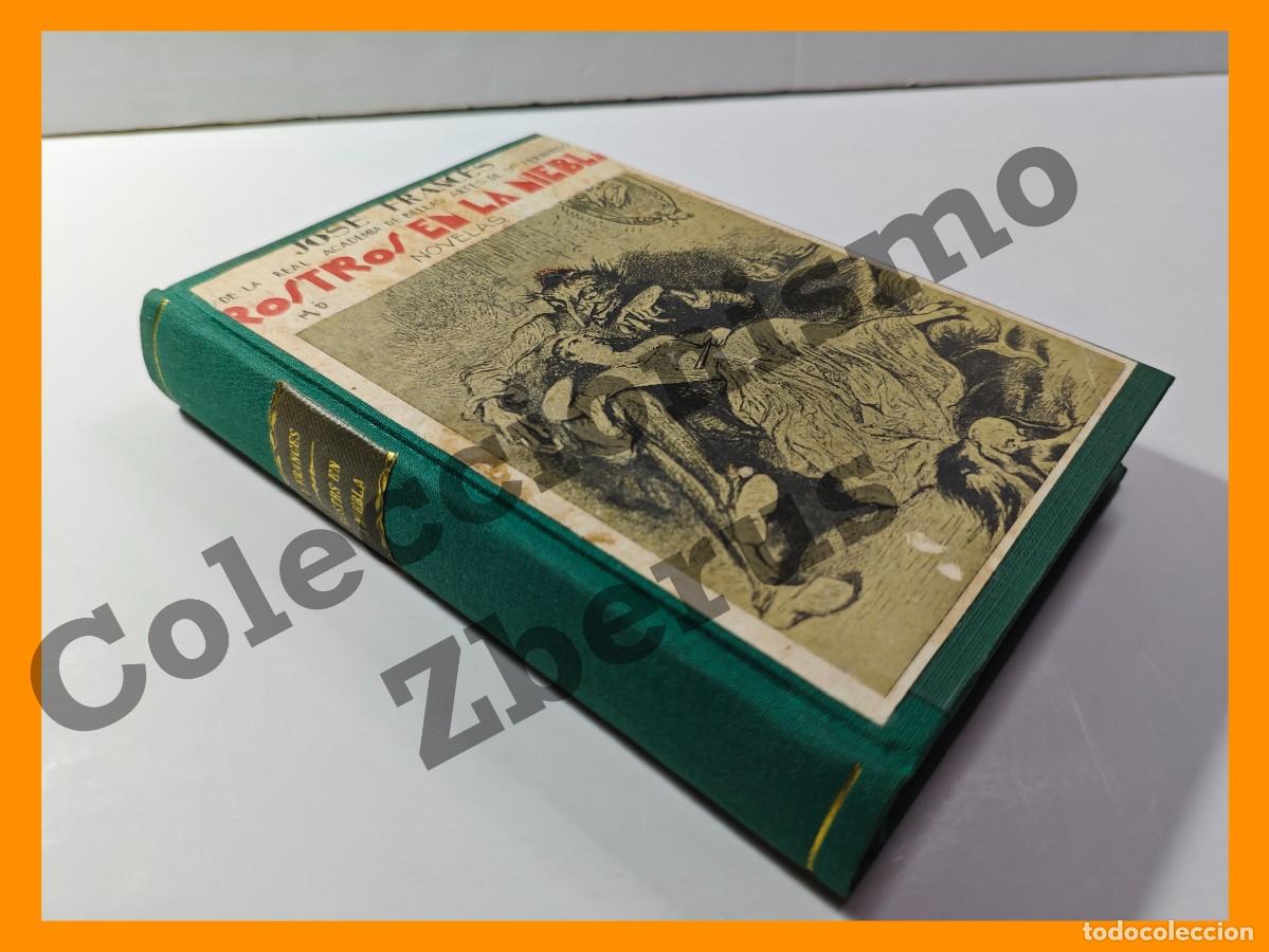 Libros antiguos: Rostros en la niebla. novelas - Jose Frances - Foto 1
