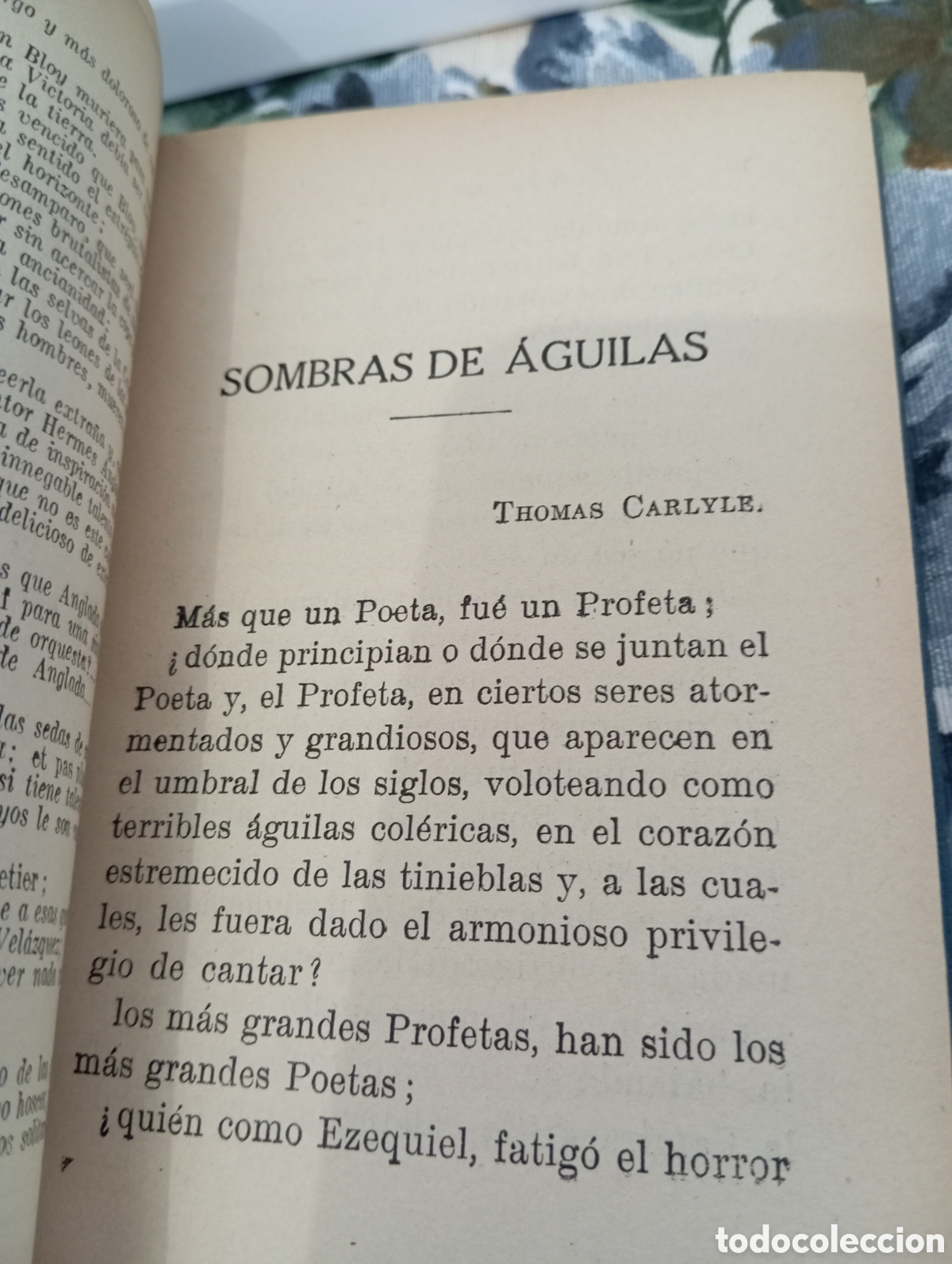 Libros antiguos: Sombras de &aacute;guilas. Obras completas - Foto 5