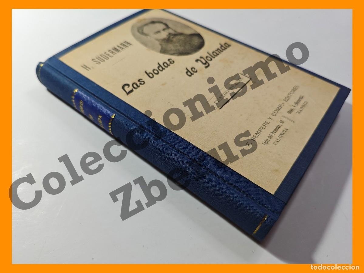 Libros antiguos: Las bodas de Yolanda - Hermann Sudermann - Foto 1