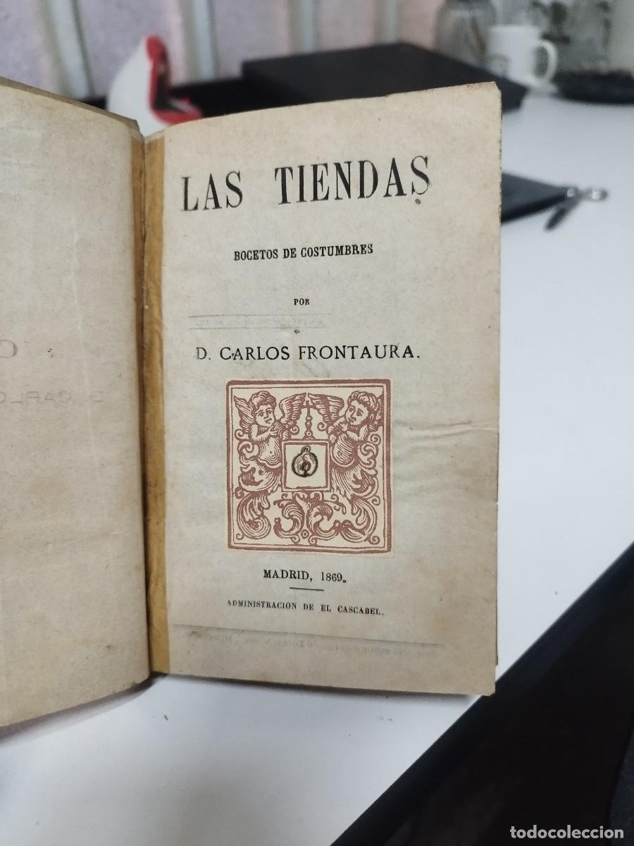 Libros antiguos: FRONTAURA, Carlos - Las tiendas. 1969 - Foto 2
