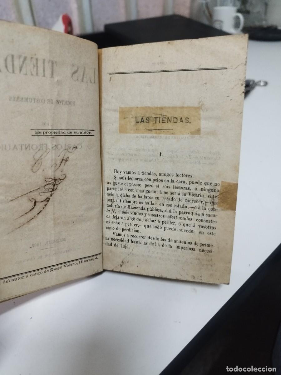 Libros antiguos: FRONTAURA, Carlos - Las tiendas. 1969 - Foto 3
