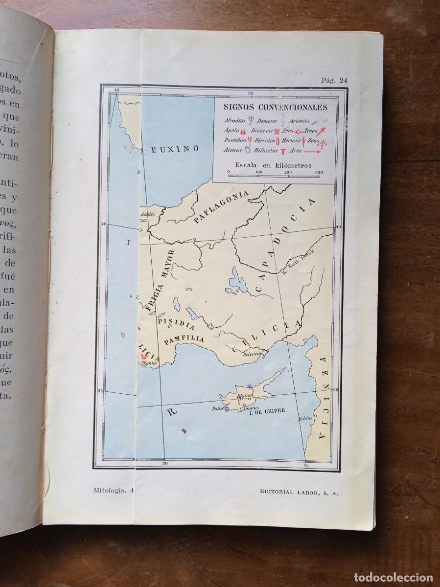 Libros antiguos: Mitolog&iacute;a griega y romana Labor 1930 - Foto 2