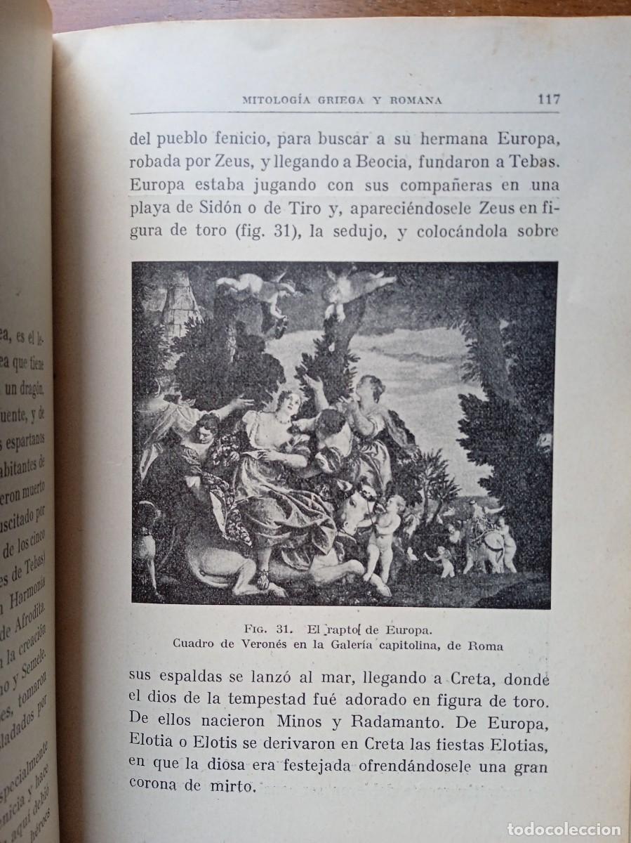 Libros antiguos: Mitolog&iacute;a griega y romana Labor 1930 - Foto 4