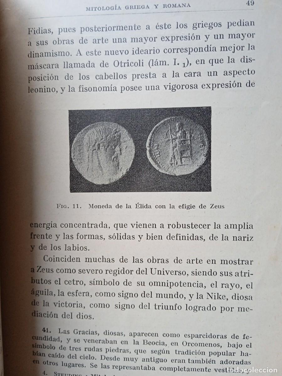 Libros antiguos: Mitolog&iacute;a griega y romana Labor 1930 - Foto 8