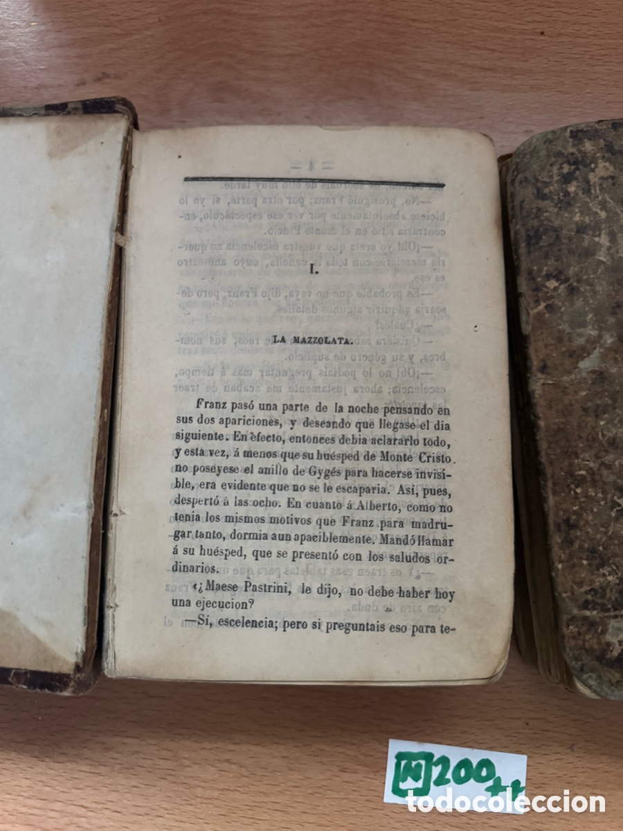 Libros antiguos: El conde de Montecristo, uno y dos - Foto 5