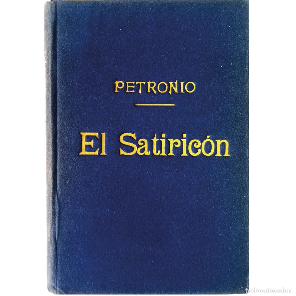 Libros antiguos: SATIRIC&Oacute;N. Petronio (1931) - Foto 1