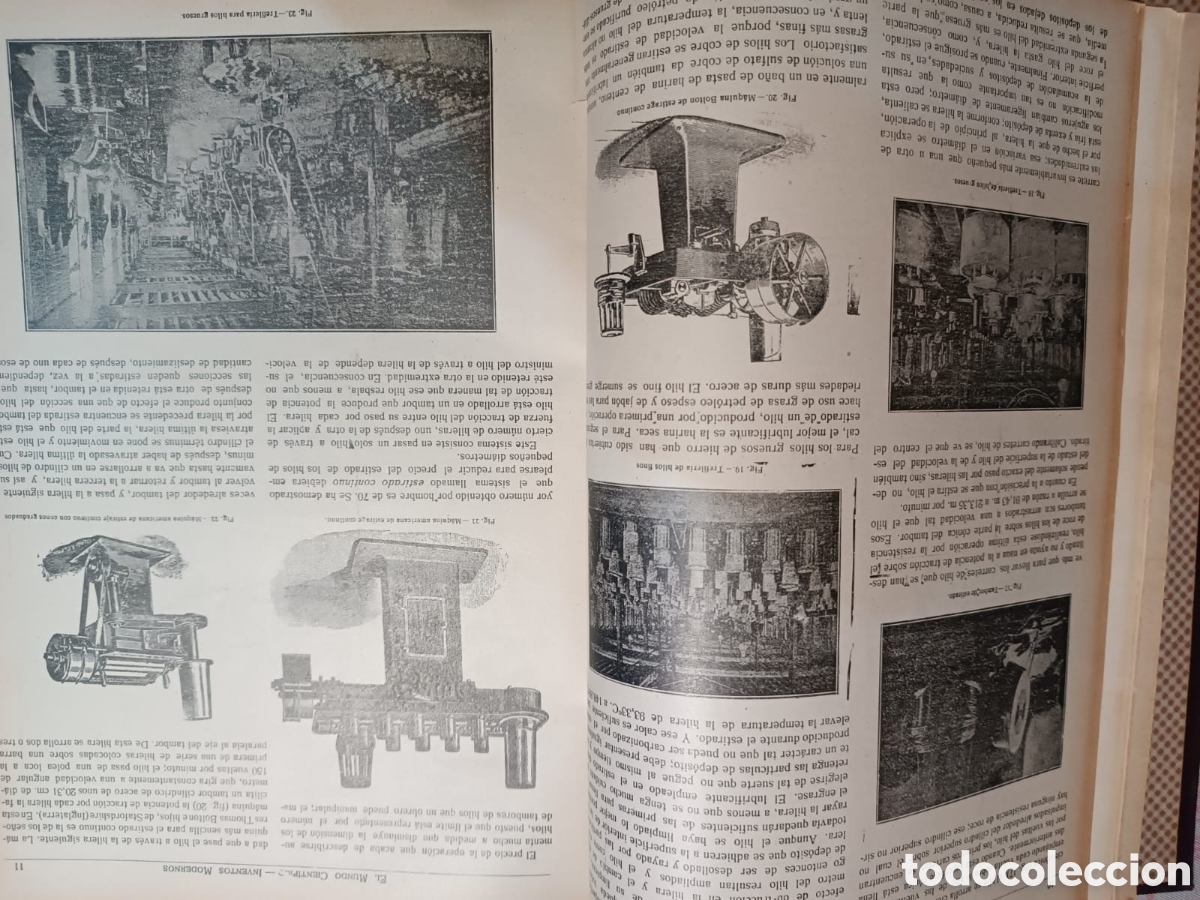 Libros antiguos: El Mundo Cient&iacute;fico, Inventos modernos - Foto 8