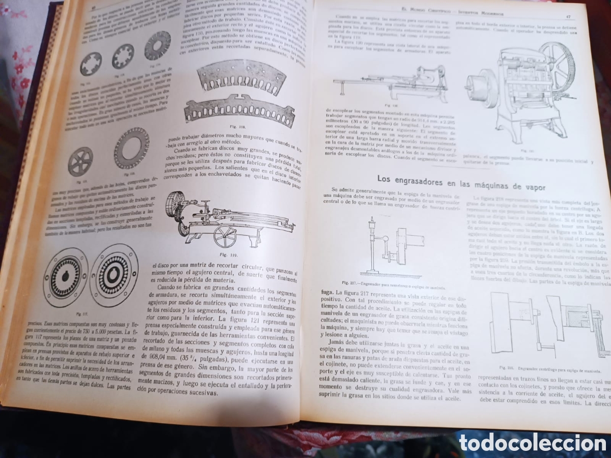Libros antiguos: El Mundo Cient&iacute;fico, Inventos modernos - Foto 10