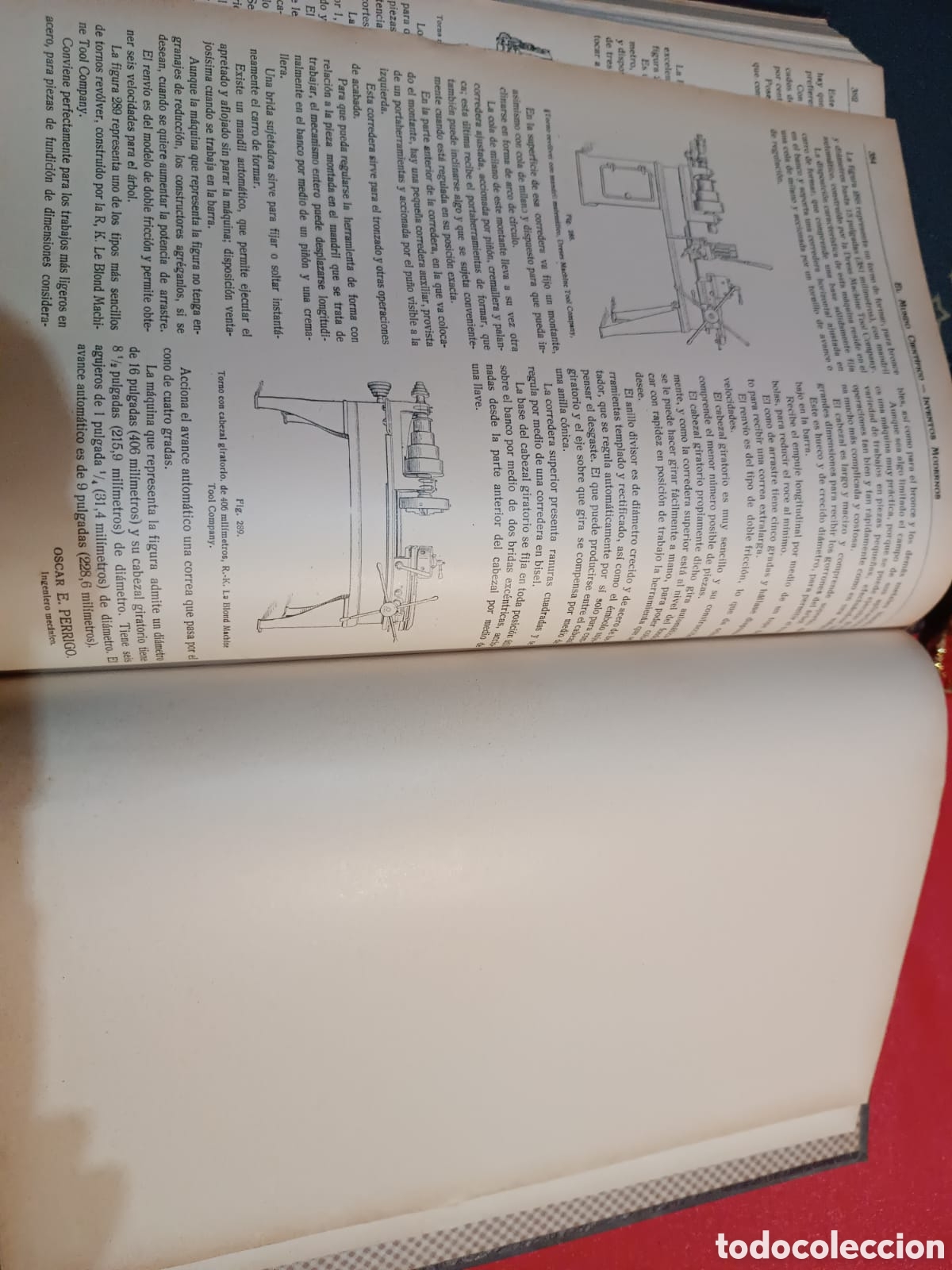 Libros antiguos: El Mundo Cient&iacute;fico, Inventos modernos - Foto 19