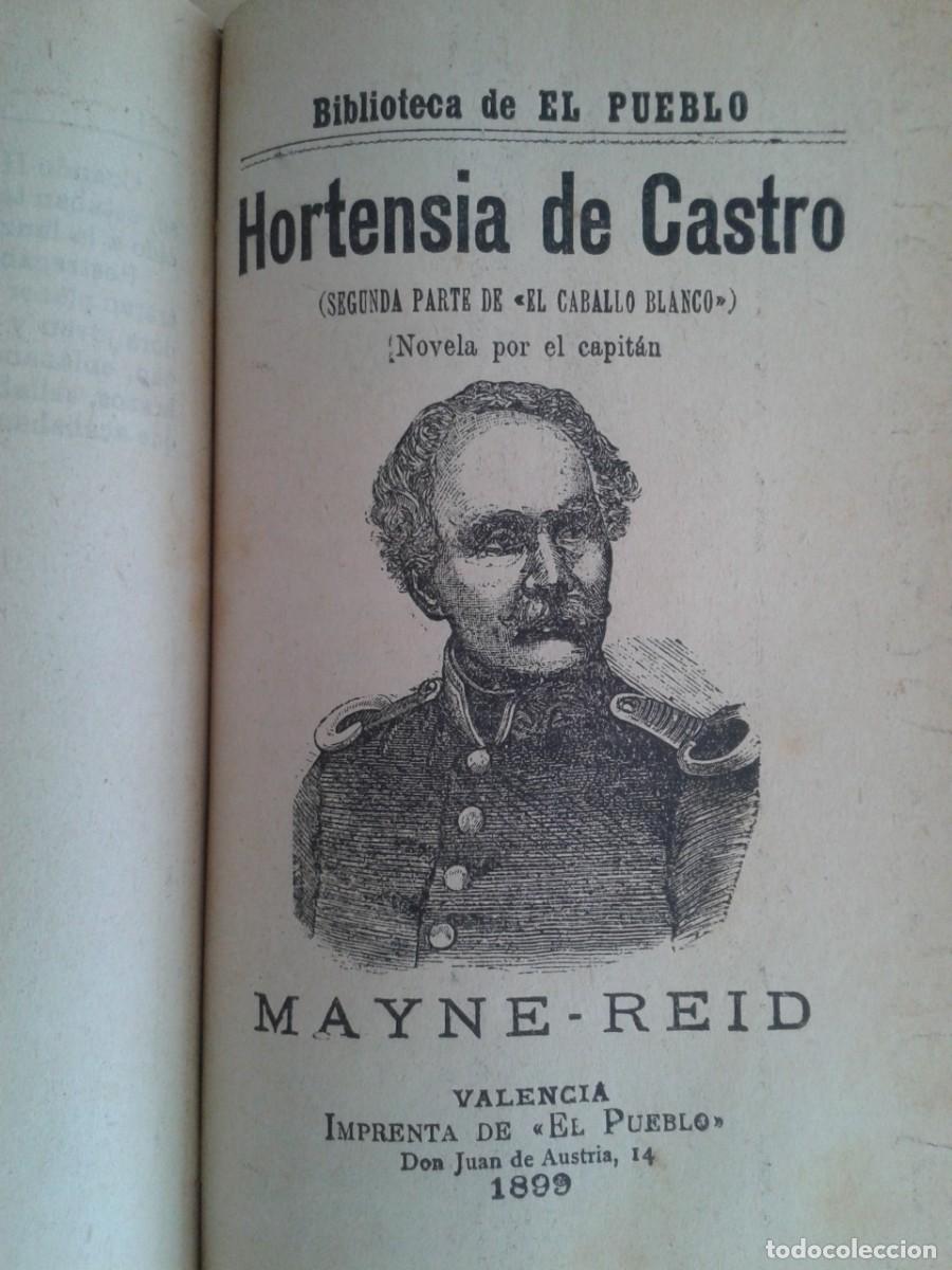 Libros antiguos: LIBRO DE AVENTURAS AMERICANAS EL CABALLO BLANCO 1899 - Foto 6