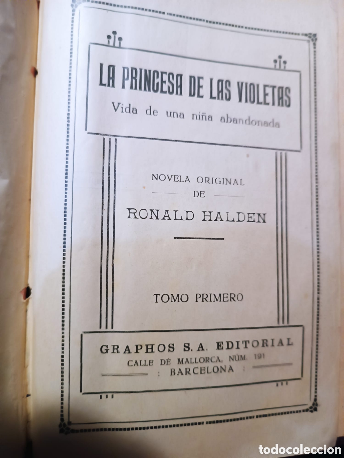 Libros antiguos: Las Princesa de las Violetas - Foto 2