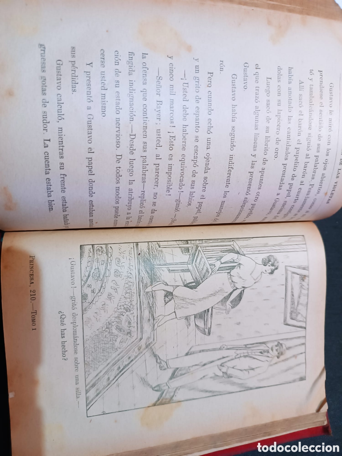 Libros antiguos: Las Princesa de las Violetas - Foto 12