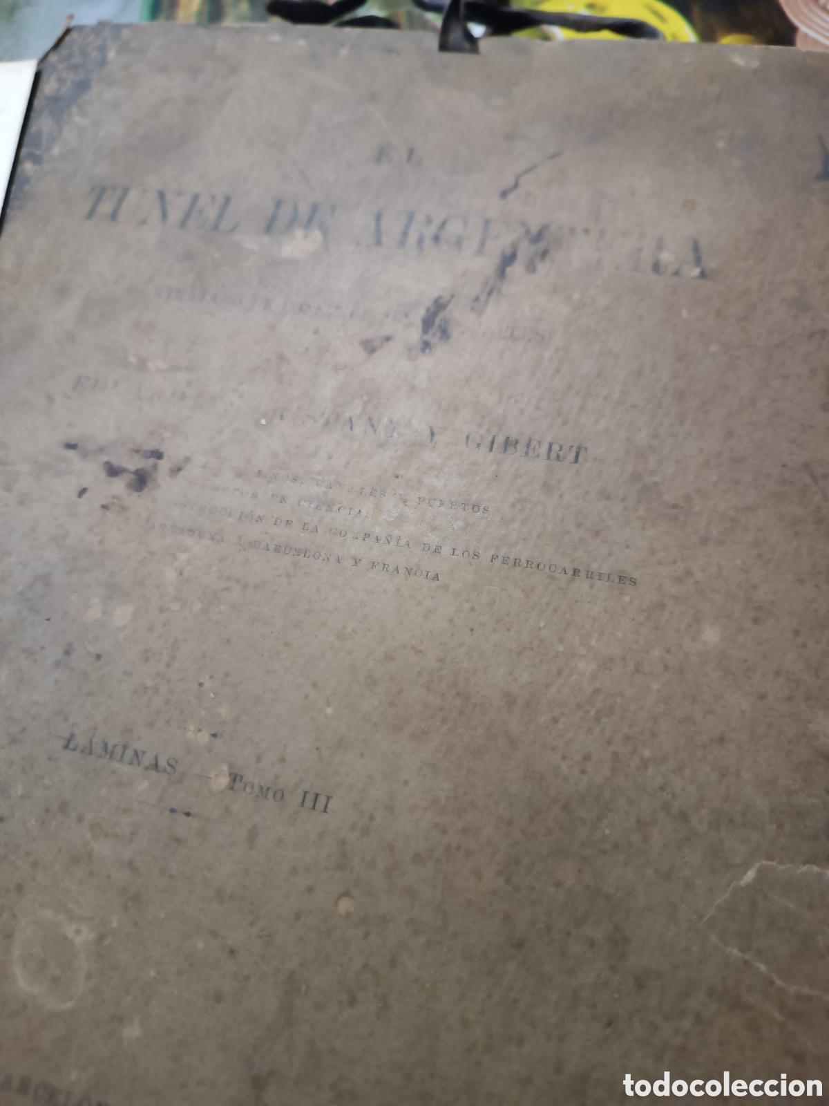 Libros antiguos: T&uacute;nel de Argentera 1892 - Foto 6