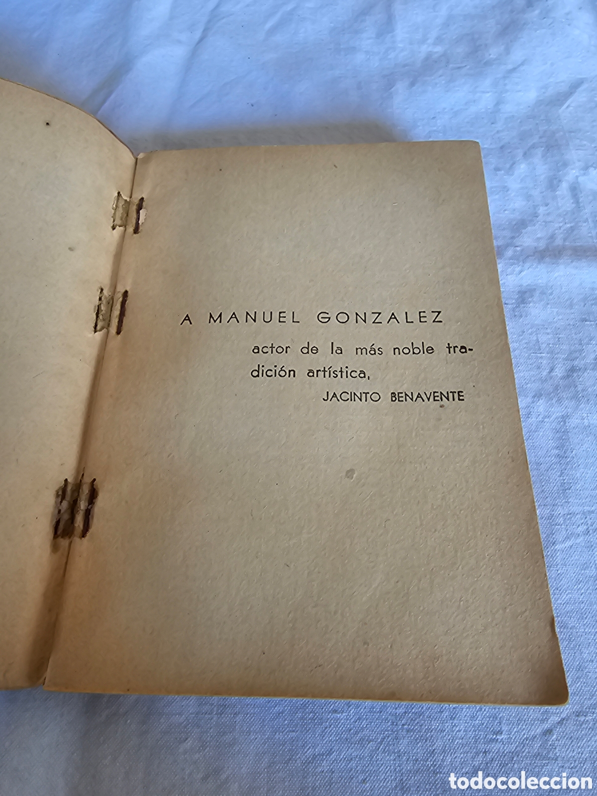 Libros antiguos: EL RIVAL DE SU MUJER ,JACINTO BENVENTE ,1&ordf; EDICION 1933 - Foto 3