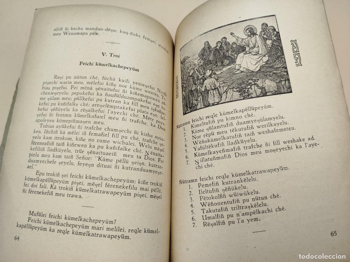 Libros antiguos: &Ntilde;IDOLKE TROKIN LIBRO EN MAPUCHE CHILE - Foto 7