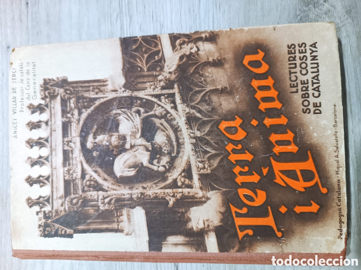 Libros antiguos: Terra i &Agrave;nima, primera edici&oacute; - Foto 1