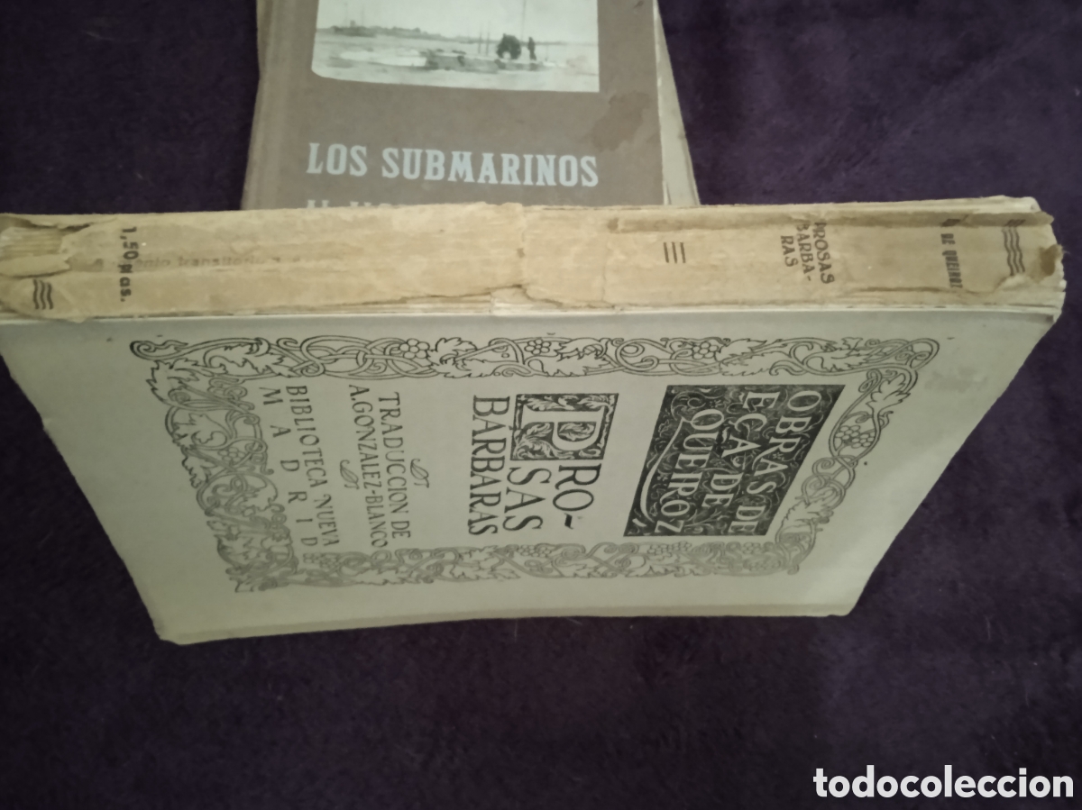 Libros antiguos: PROSAS BARBARAS. / E&Ccedil;A DE QUEIROZ. -ED. BIBLIOTECA NUEVA - Foto 3