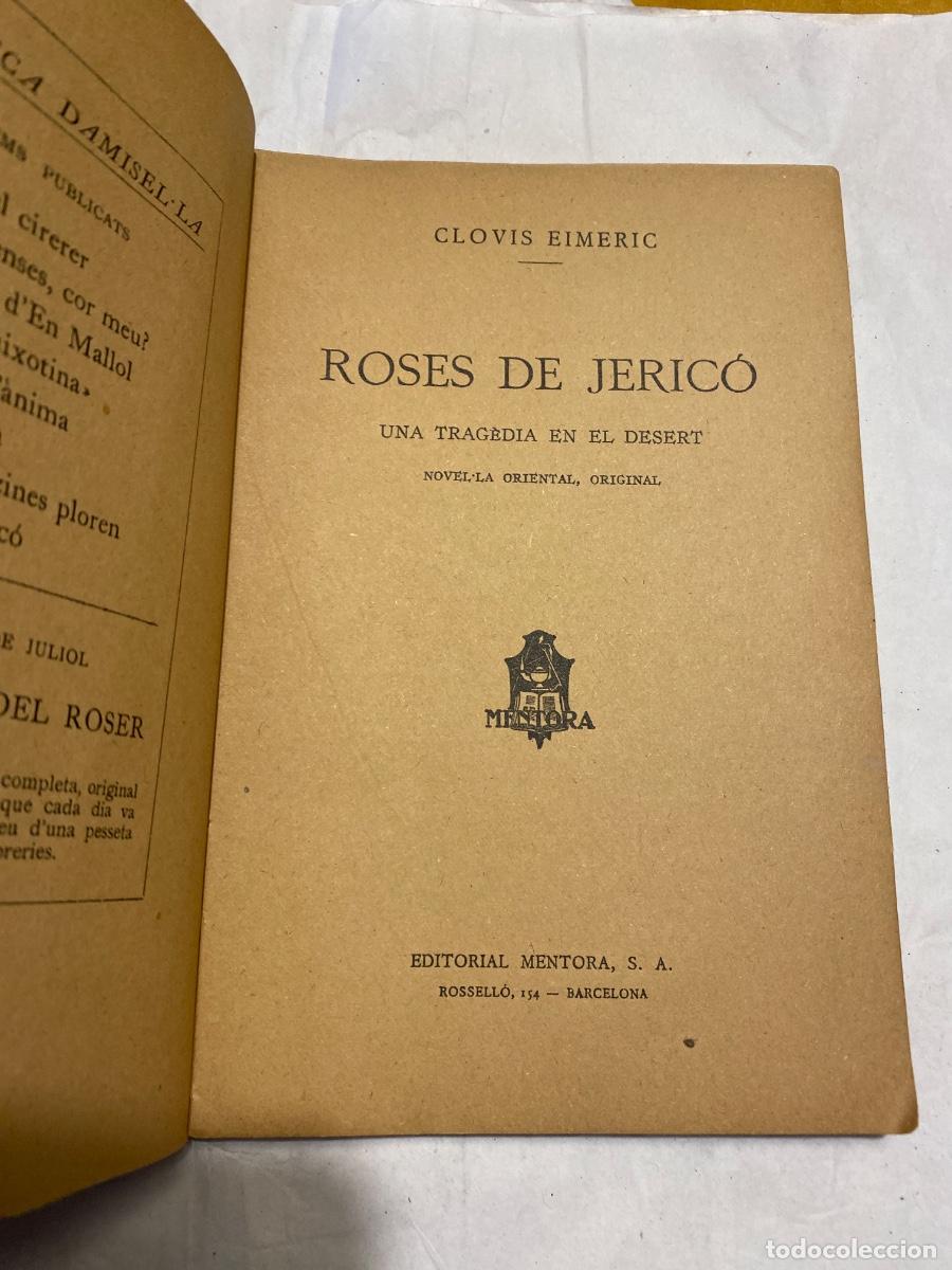 Libros antiguos: ROSES DE JERICO CLOVIS EMERIC. BIBLIOTECA DAMISEL-LA - Foto 2