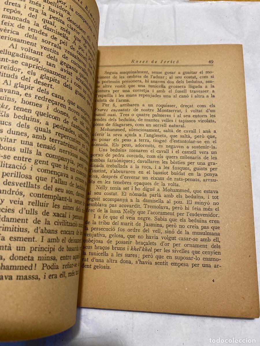 Libros antiguos: ROSES DE JERICO CLOVIS EMERIC. BIBLIOTECA DAMISEL-LA - Foto 3