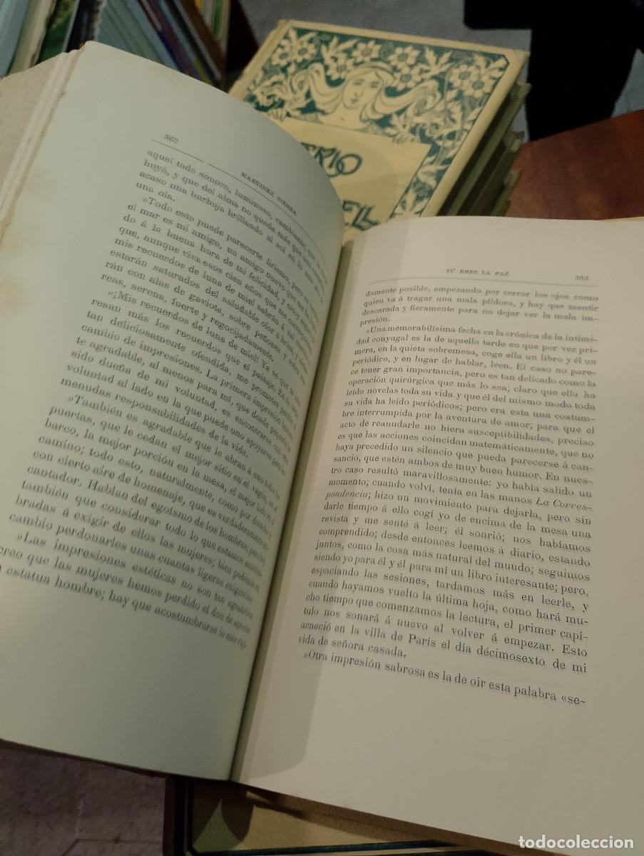 Libros antiguos: T&uacute; eres la Paz 1906 Eusebio Mart&iacute;nez Sierra - Foto 4