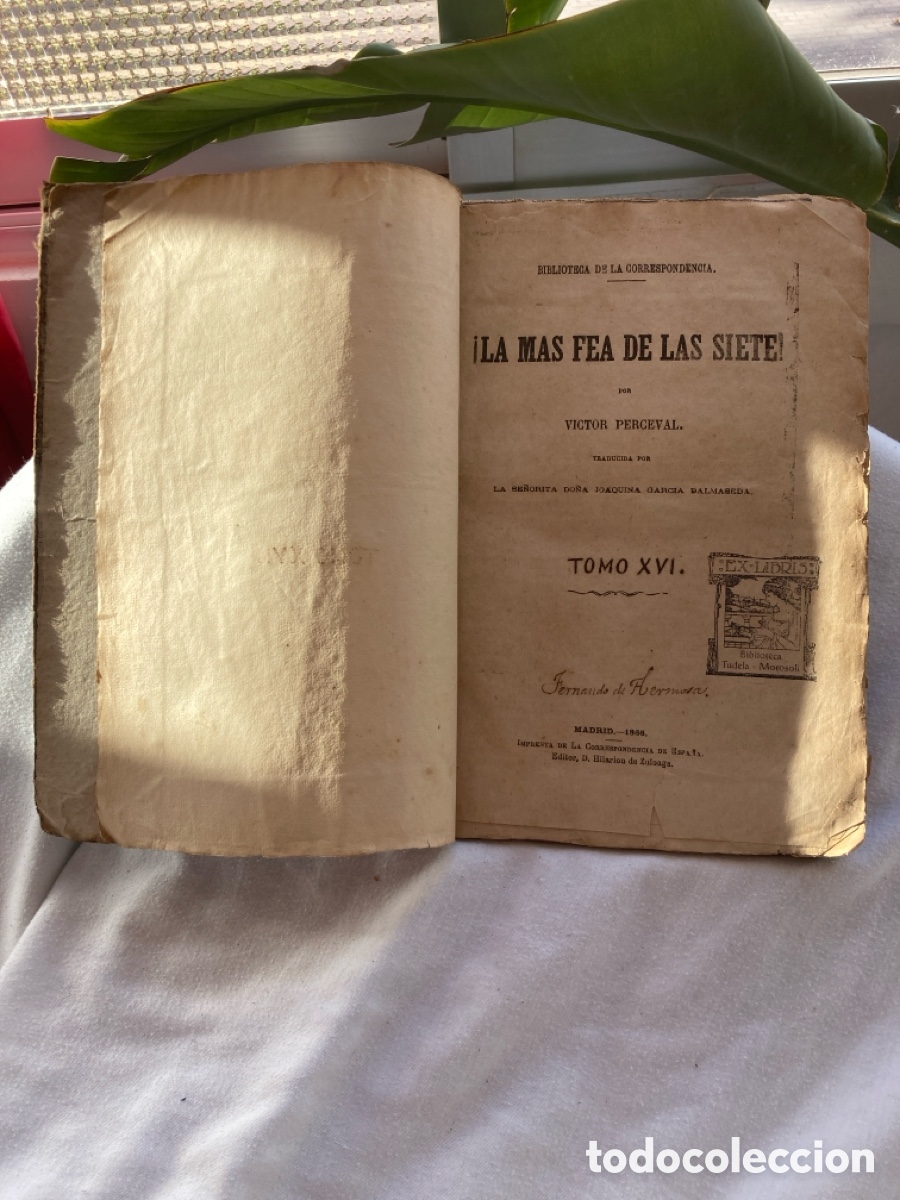 Libros antiguos: TRES libros en uno es ANTIGUO 1866 - Foto 3