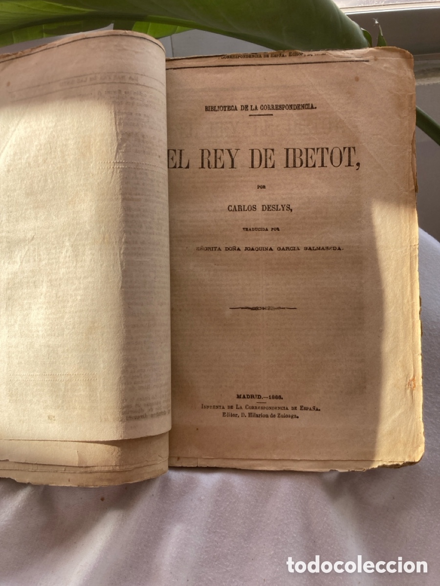 Libros antiguos: TRES libros en uno es ANTIGUO 1866 - Foto 4