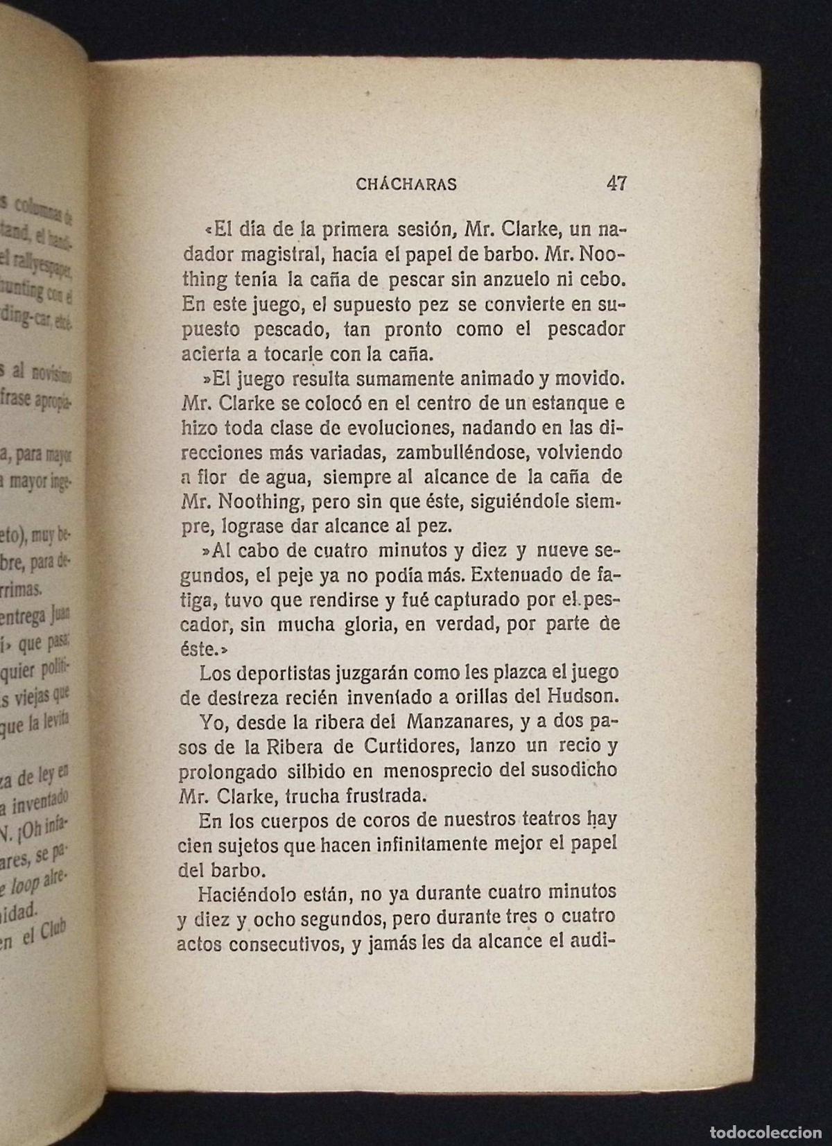 Libros antiguos: CH&Aacute;CHARAS. - CAVIA, Mariano de. - Foto 3