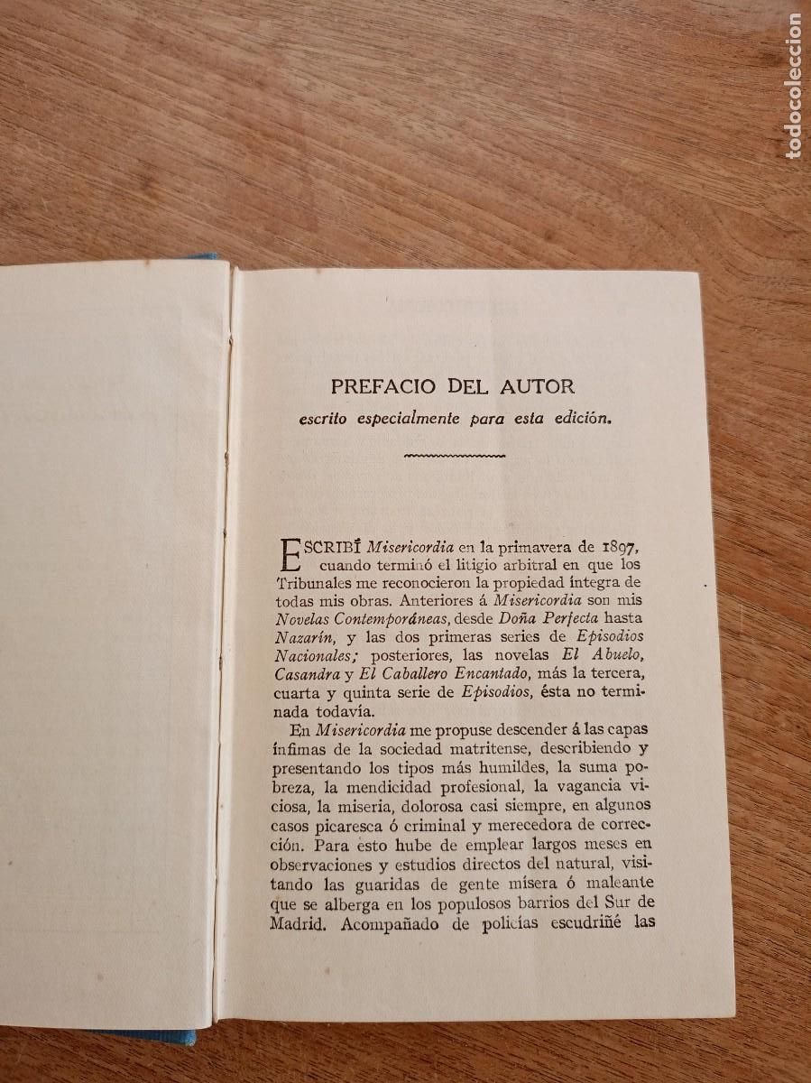 Libros antiguos: MISERICORDIA. BENITO PEREZ GALDOS. - Foto 4
