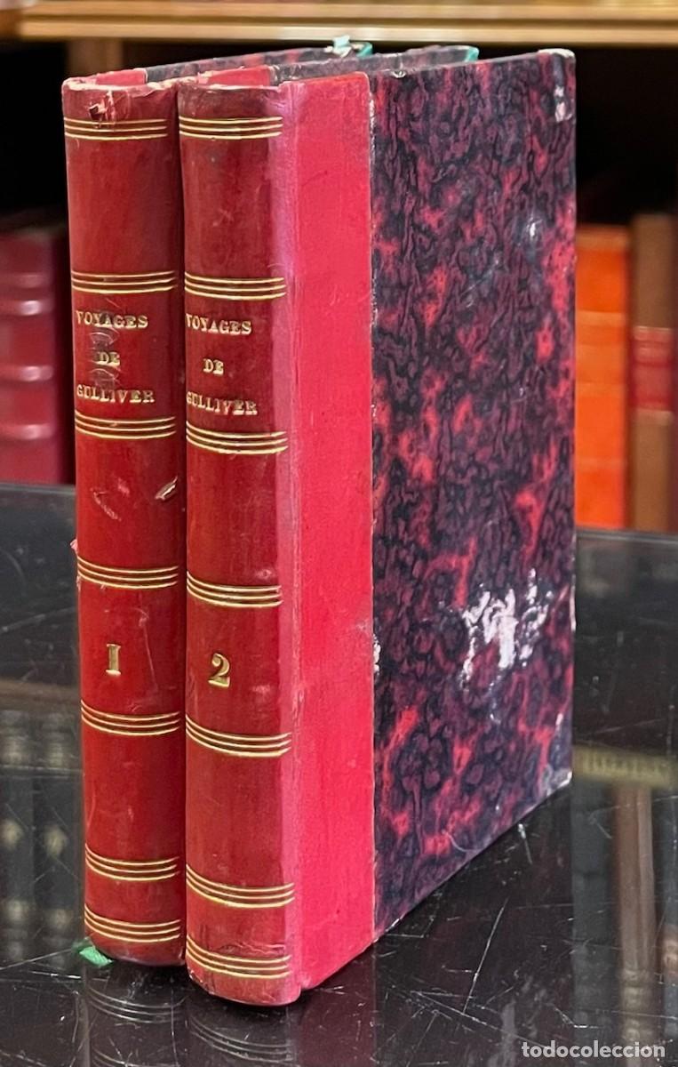 Libros antiguos: Voyages de Gulliver - J. Swift - Foto 1